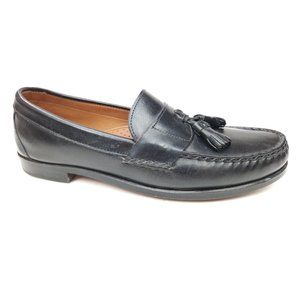 Allen Edmonds SCHREIER  Men's Tassel Loafers 11 B Black Dress Shoes DISCONTINUED